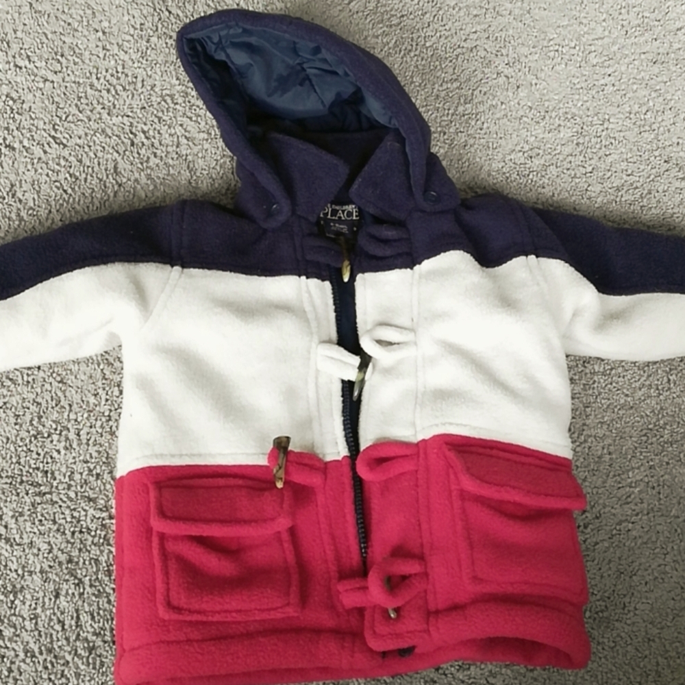 6-9 month fleece insulated coat